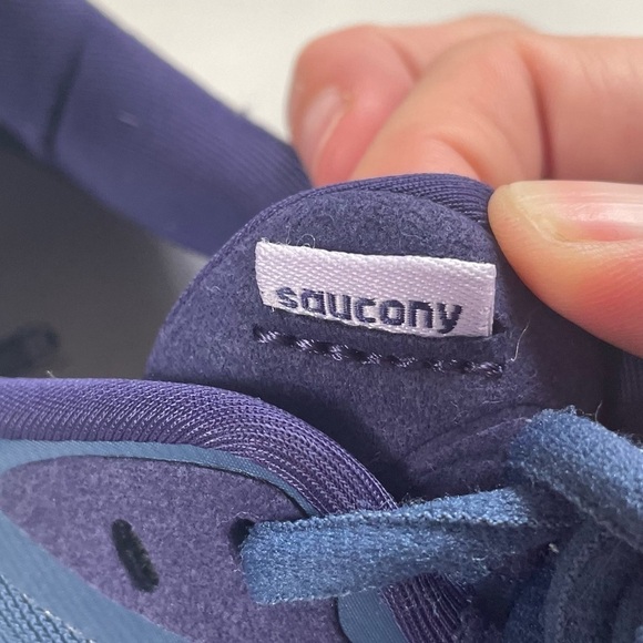 Saucony Ride14 Women’s FORMFIT PWRRUN Running Shoes Sneakers Navy Blue 6.5 - Picture 7 of 9